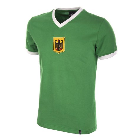 Germany Away 1970's Short Sleeve Retro Football Shirt