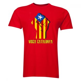 Visca Catalunya T-Shirt (Red)