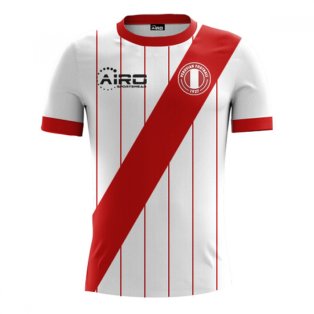 2017-2018 Peru Home Concept Football Shirt (Kids)