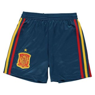 2018-2019 Spain Home Adidas Football Shorts (Kids)