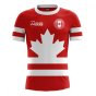 2023-2024 Canada Home Concept Football Shirt - Womens