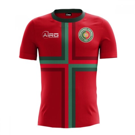 2023-2024 Portugal Home Concept Football Shirt - Adult Long Sleeve