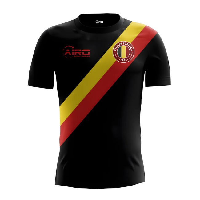2025-2026 Belgium Third Concept Football Shirt - Kids (Long Sleeve)