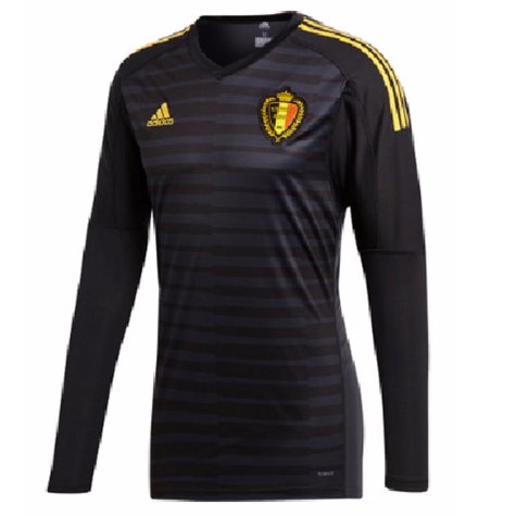 2018-2019 Belgium Home Adidas Goalkeeper Shirt