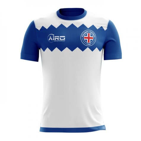 2023-2024 Iceland Away Concept Football Shirt (Kids)