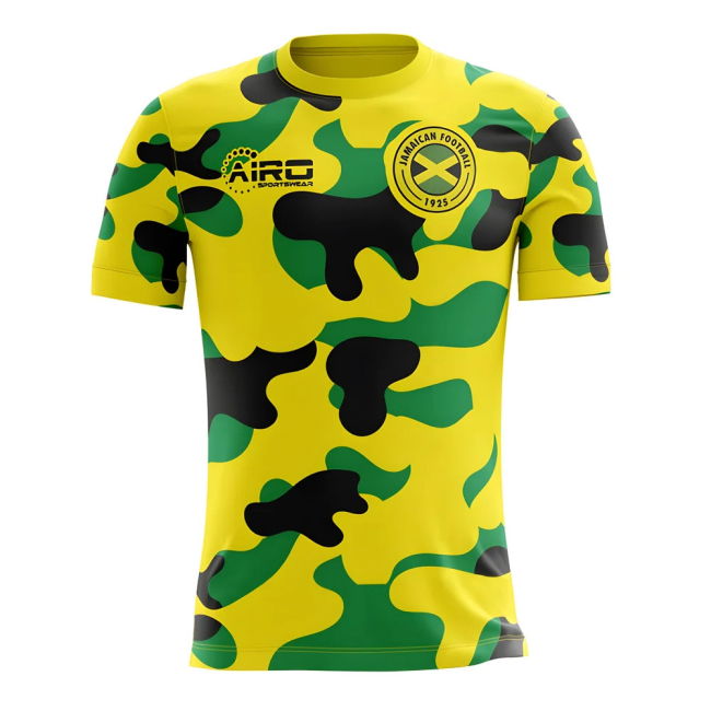 2025-2026 Jamaica Home Concept Football Shirt
