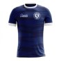 2023-2024 Scotland Home Concept Football Shirt - Kids (Long Sleeve)