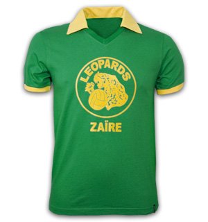 Zaire WC 1974 Short Sleeve Retro Shirt 100% cotton