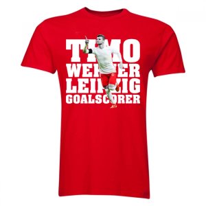 Timo Werner Player T-Shirt (Red) - Kids