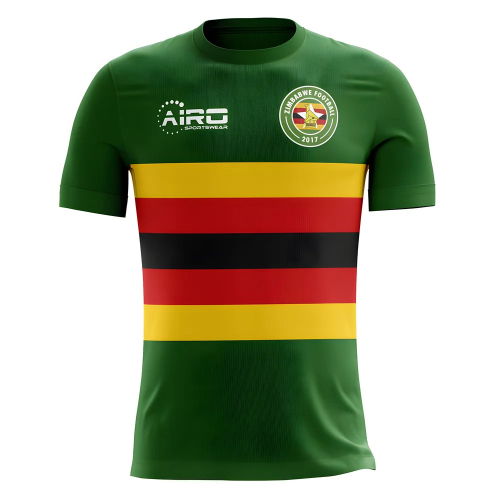 2025-2026 Zimbabwe Home Concept Football Shirt - Womens