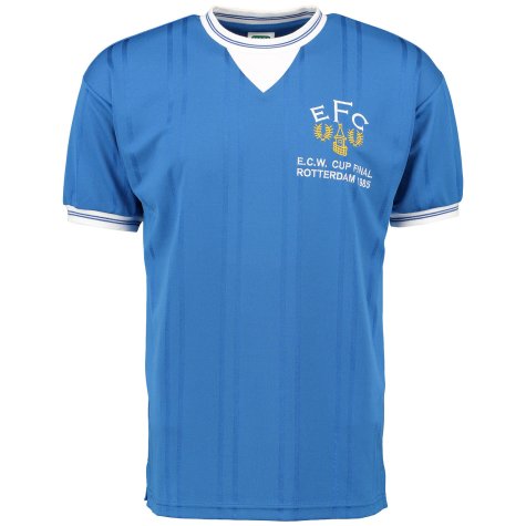 Score Draw Everton 1985 ECWC Final Home Shirt