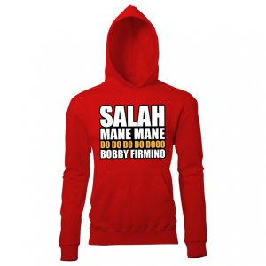 Salah Mane Mane Liverpool Hoody (Red) -Kids Salah Mane Mane Liverpool Hoody (Red) -Kids