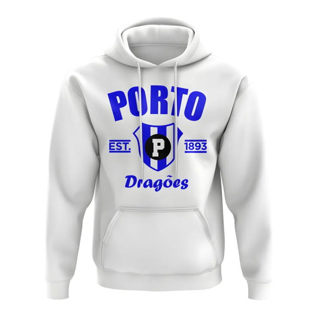 Porto Established Football Hoody (White)