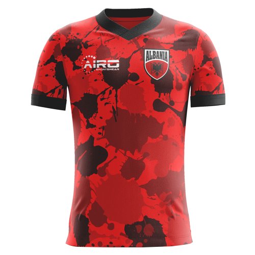 2025-2026 Albania Home Concept Football Shirt - Womens