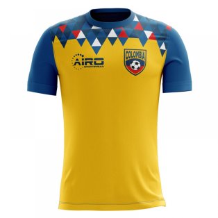 2022-2023 Colombia Home Concept Football Shirt (Kids)