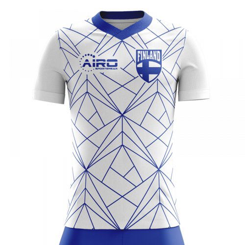 2025-2026 Finland Home Concept Football Shirt - Womens