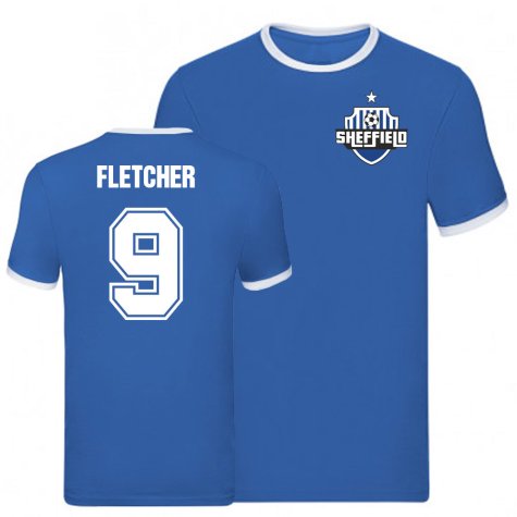 Steven Fletcher Sheffield Wednesday Ringer Tee (Blue)