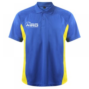 Airo Sportswear Matchday Polo Shirt (Royal-Yellow)