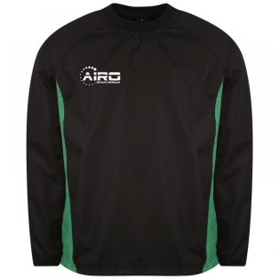 Airo Sportswear Team Windbreaker (Black-Green)