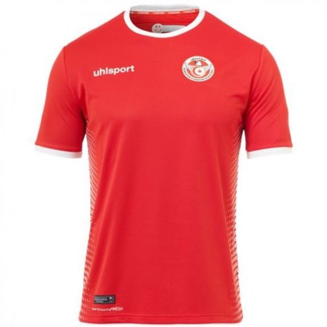 2018-2019 Tunisia Away Uhlsport Football Shirt