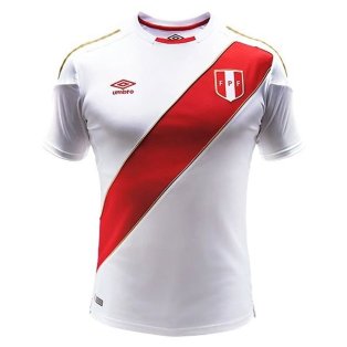 2018-2019 Peru Home Umbro Football Shirt