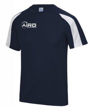 Airo Sportswear Contrast Training Tee (Navy-White)