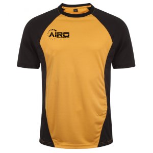 Airo Sportswear Player Training Tee (Amber-Black)