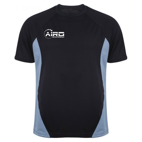 Airo Sportswear Player Training Tee (Navy-Sky Blue)
