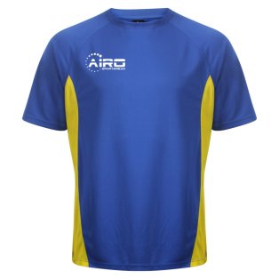 Airo Sportswear Player Training Tee (Royal-Yellow)