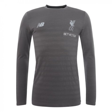 2018-2019 Liverpool Long Sleeve Shirt (Grey)