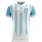 2023-2024 Argentina Home Concept Football Shirt - Little Boys