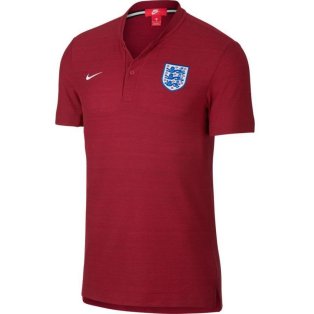 2018-2019 England Nike Authentic Franchise Grand Slam Polo Shirt (Red)