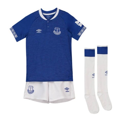 2018-2019 Everton Umbro Home Mini Kit