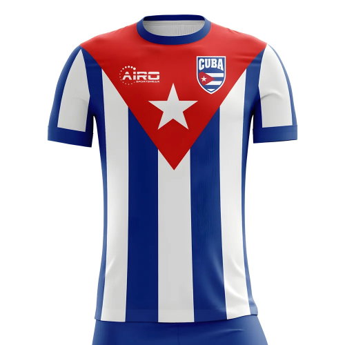 2025-2026 Cuba Home Concept Football Shirt (Kids)