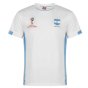 Argentina FIFA World Cup 2018 Poly T Shirt Mens (White)