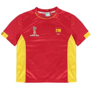 Spain FIFA World Cup 2018 Poly T Shirt (Red) - Infants