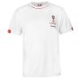 Tunisia FIFA World Cup 2018 Poly T Shirt Mens (White)