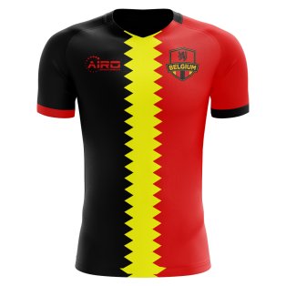 2022-2023 Belgium Flag Concept Football Shirt - Little Boys