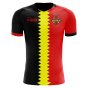 2023-2024 Belgium Flag Concept Football Shirt - Little Boys