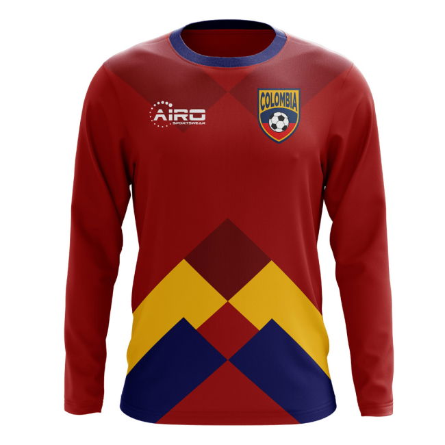 2025-2026 Colombia Long Sleeve Away Concept Football Shirt