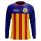 2022-2023 Catalunya Long Sleeve Home Concept Football Shirt