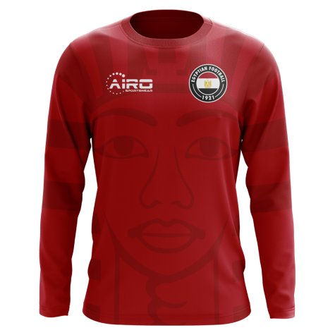 2022-2023 Egypt Long Sleeve Home Concept Football Shirt