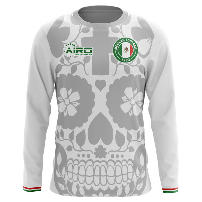 2025-2026 Mexico Long Sleeve Away Concept Football Shirt