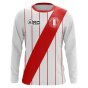 2022-2023 Peru Long Sleeve Home Concept Football Shirt (Kids)