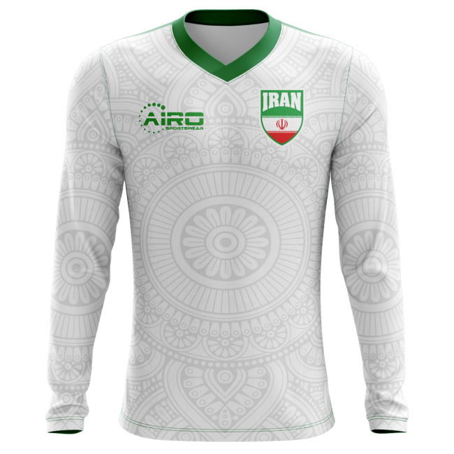 2025-2026 Iran Long Sleeve Home Concept Football Shirt