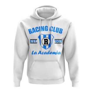 Racing Club Established Football Hoody (White)