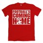 England Footballs Coming Home T-Shirt (Red)