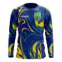 2023-2024 Brazil Long Sleeve Away Concept Football Shirt