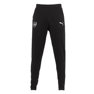 2018-2019 Arsenal Puma Casual Performance Sweat Pants (Black) - Kids