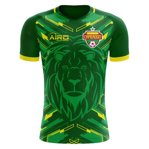 2022-2023 Cameroon Home Concept Football Shirt - Womens